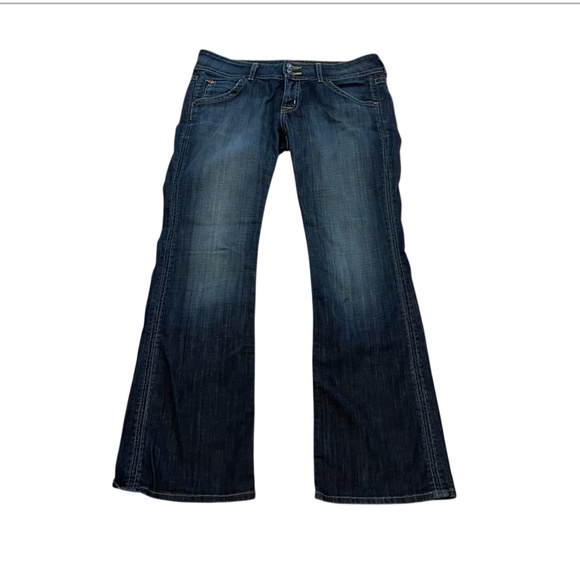Hudson Signature Mid Rise Bootcut Denim Blue Jeans Women’s Size 29 - Picture 2 of 10